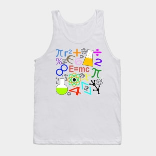 Mathematical symbols Tank Top